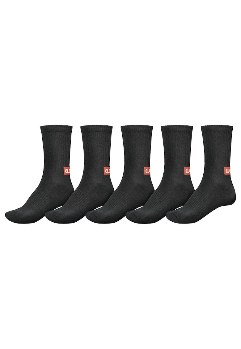 Set de 5 siosete lungi din amestec de bumbac
