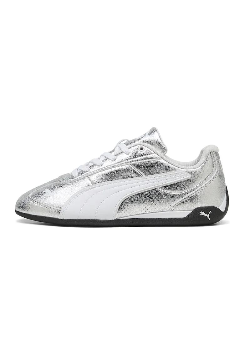 Pantofi sport Replicatch Metallic Whisper, Alb optic/Argintiu