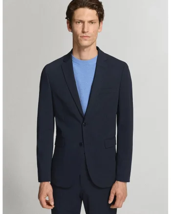 Sacou super slim-fit Paris, Bleumarin