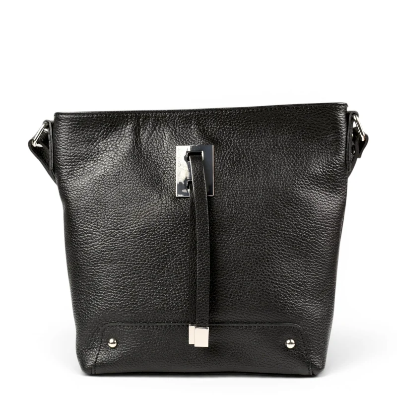 Poseta Casual Helda Medie-Negru