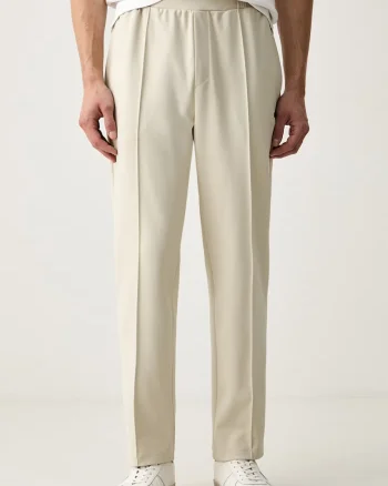 BOSS Green pantaloni de trening pentru bărbați cu bumbac JT_Network Tapered