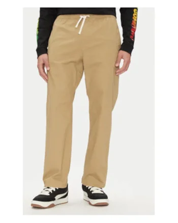 Pantaloni barbati,  bumbac/elastan, bej,
