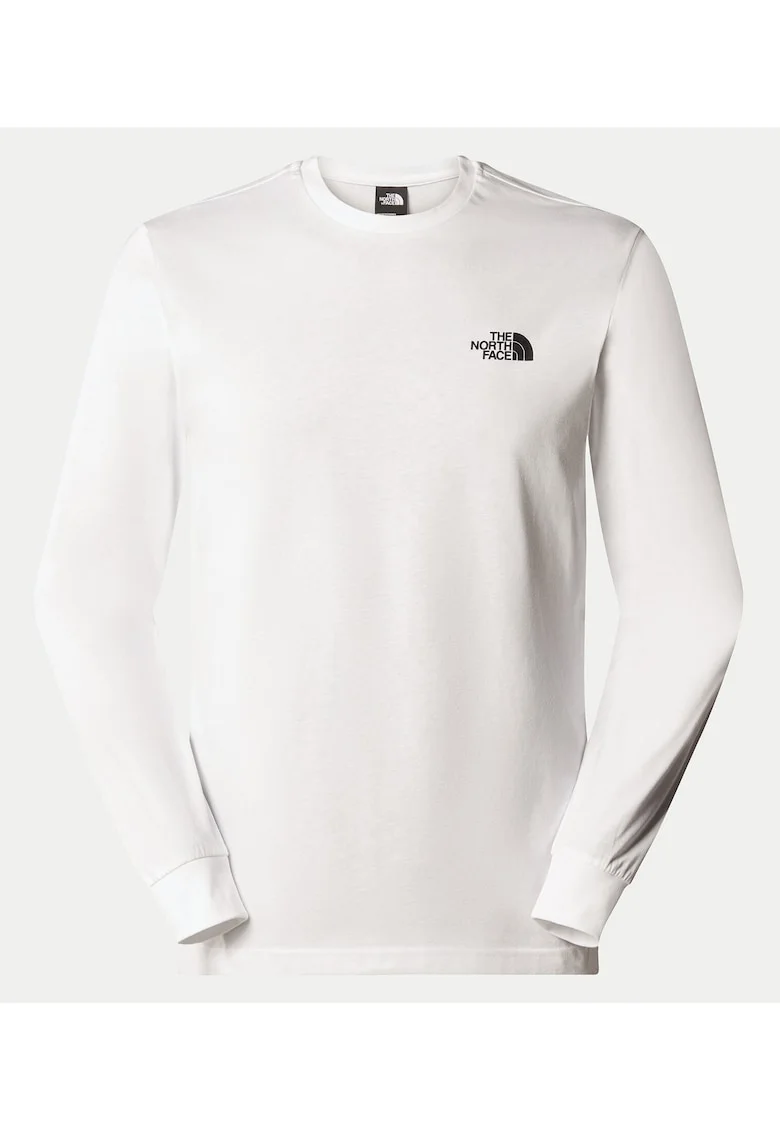 Bluza pentru barbati,  bumbac, cu imprimeu, alb