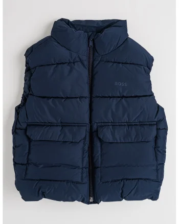 Vesta regular-fit cu fermoar, Bleumarin