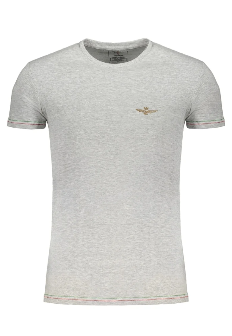 Tricou barbati,  95% bumbac, 5% elastan, Gri, SCOTI003J508