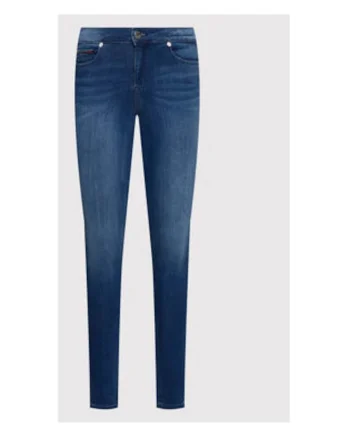 Blugi dama,  bleumarin, 100% bumbac organic,