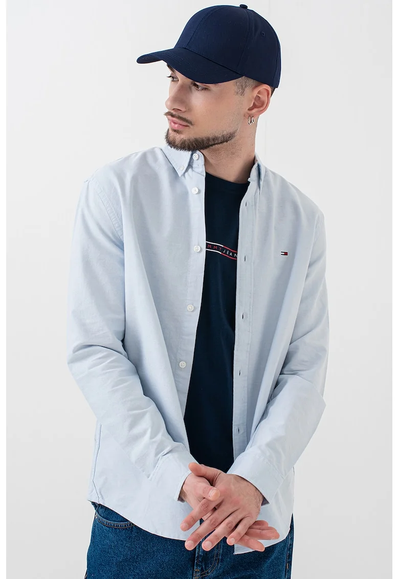 Camasa Oxford regular fit, Albastru pastel