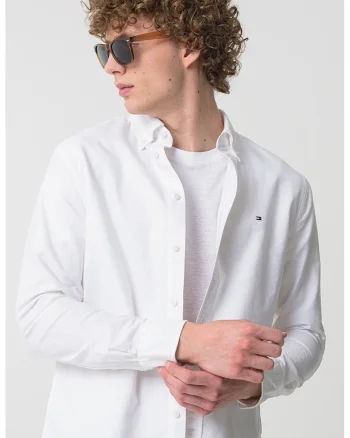 Camasa Oxford regular fit Heritage, Alb