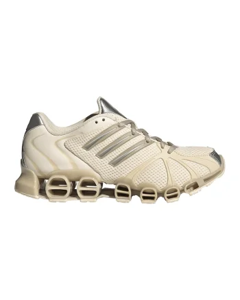 Pantofi sport Mega Ghostride cu talpa wedge, Argintiu/Bej deschis