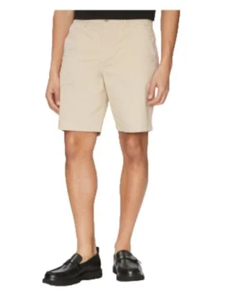 Pantaloni barbati,  bej, bumbac, elastan, Bej