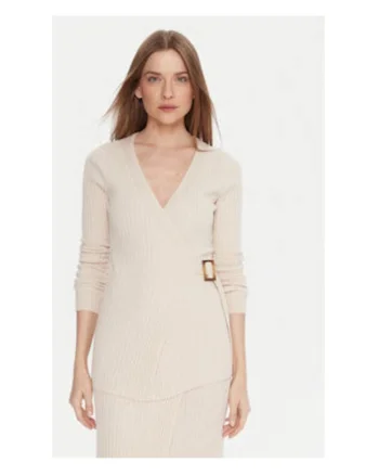 Cardigan dama,  poliamida, ecru