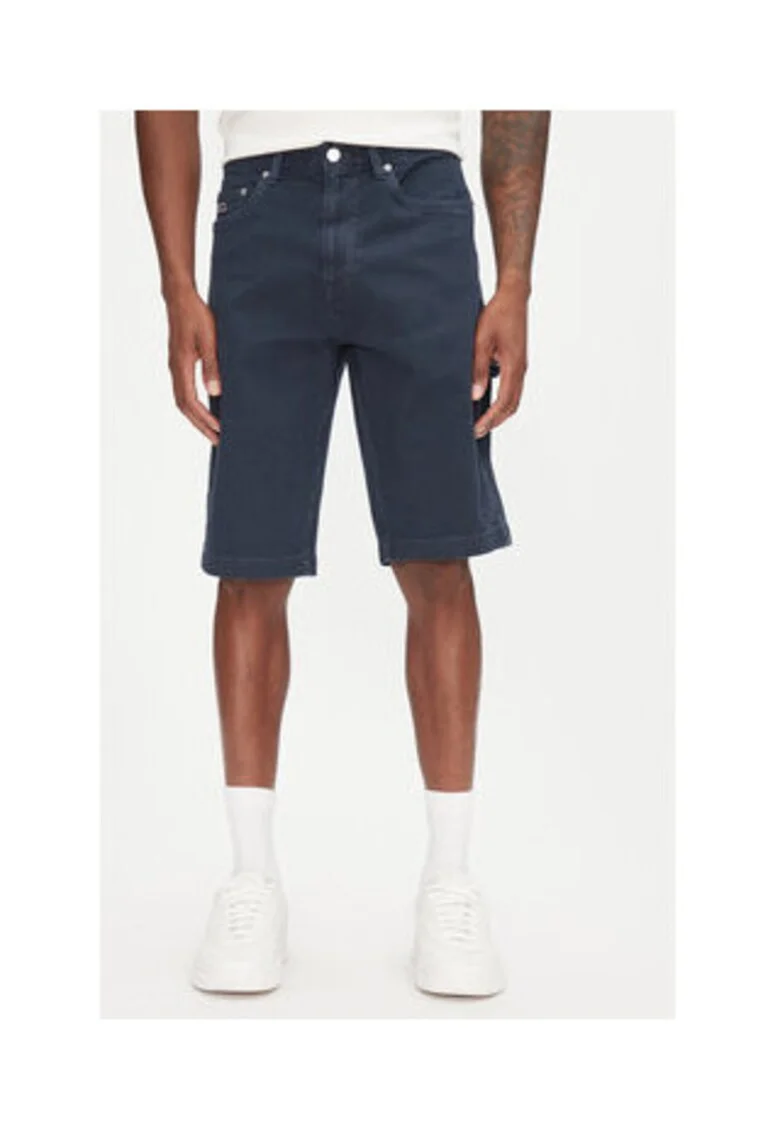 Sorturi din material textil pentru barbati,  Bleumarin, 97% bumbac organic, 3% elastan,