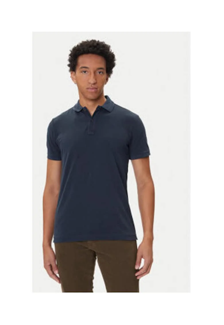 Tricou barbati, G Star Raw, bleumarin, 95% bumbac organic, 5% elastan,