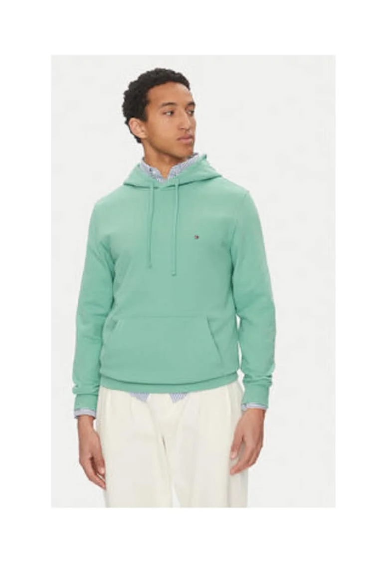 Hanorac barbati,  verde, 100% bumbac