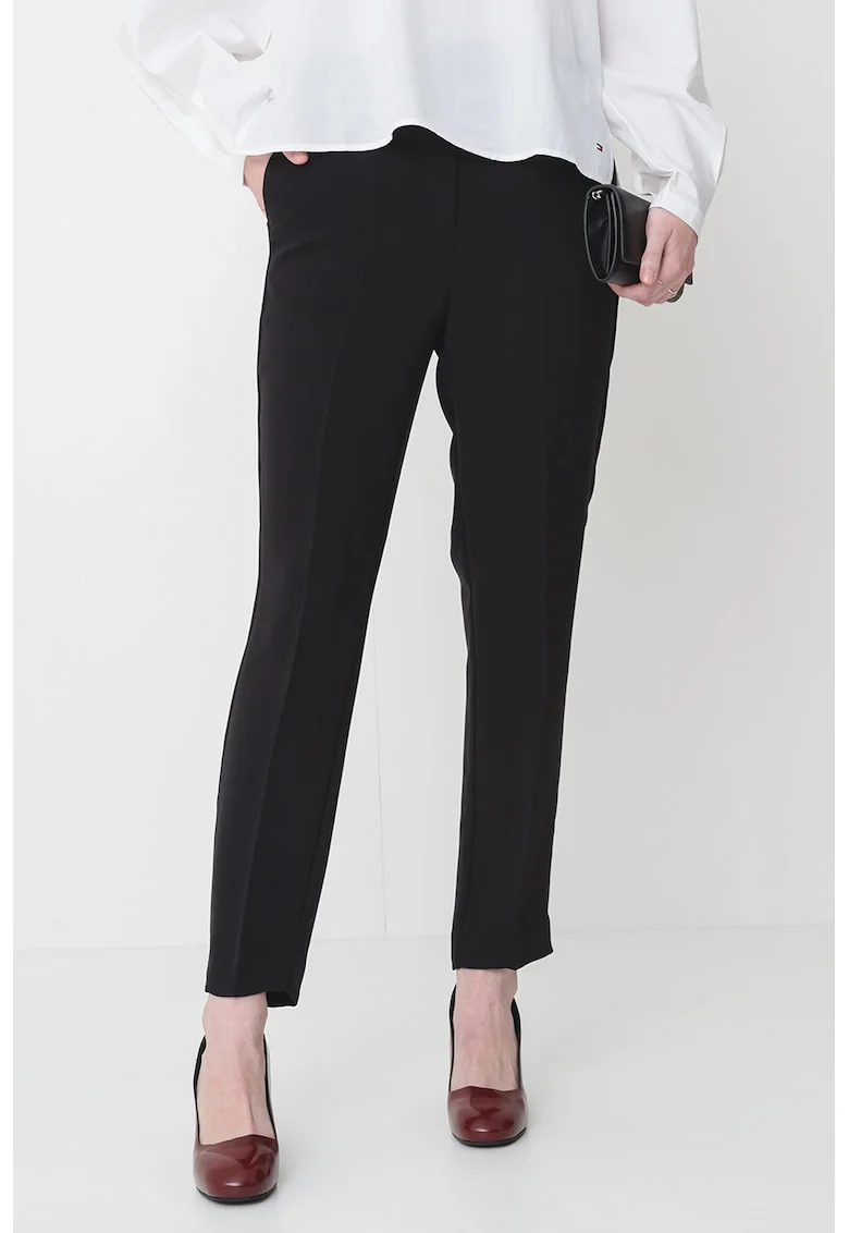 Pantaloni eleganti cu pensa, Negru