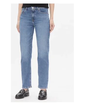 Blugi dama,  albastru deschis, 50% bumbac, 30% bumbac reciclat