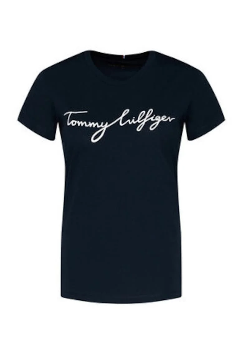 Tricou Dama,  Bleumarin, 100% bumbac organic,