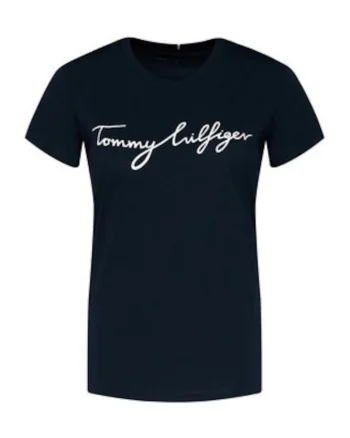 Tricou Dama,  Bleumarin, 100% bumbac organic,