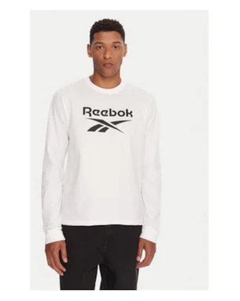 Bluza pentru barbati,  cu maneca lunga, bumbac, alb,