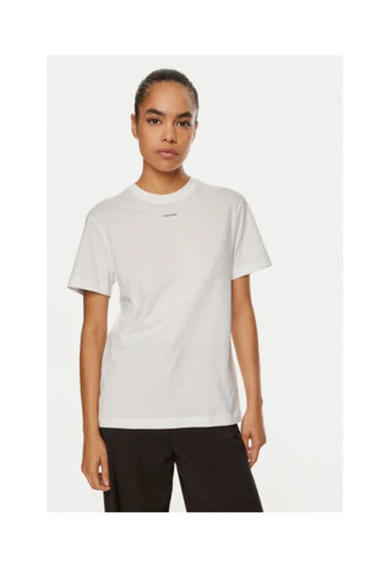 Tricou Dama,  Alb, 100% bumbac,