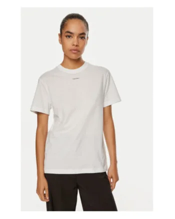 Tricou Dama,  Alb, 100% bumbac,