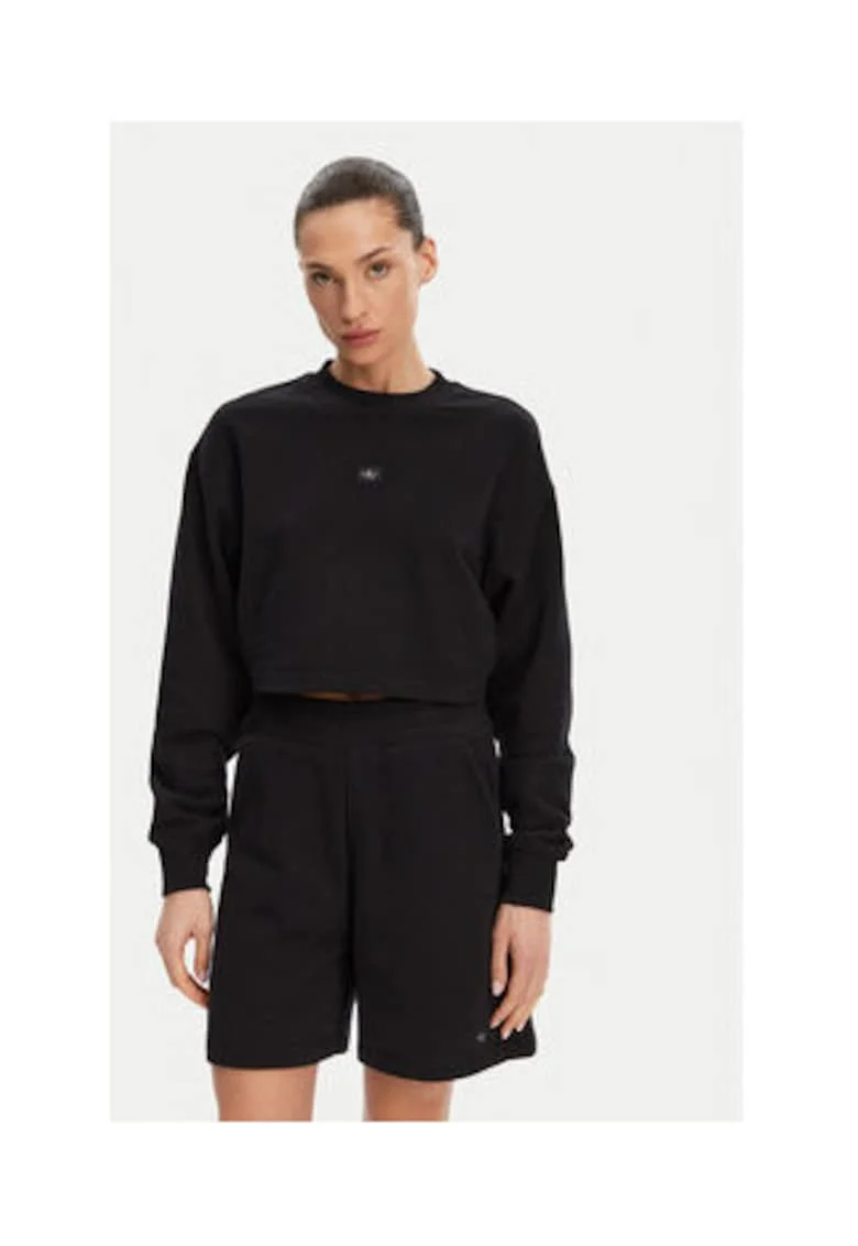 Hanorac dama,  negru, bumbac,