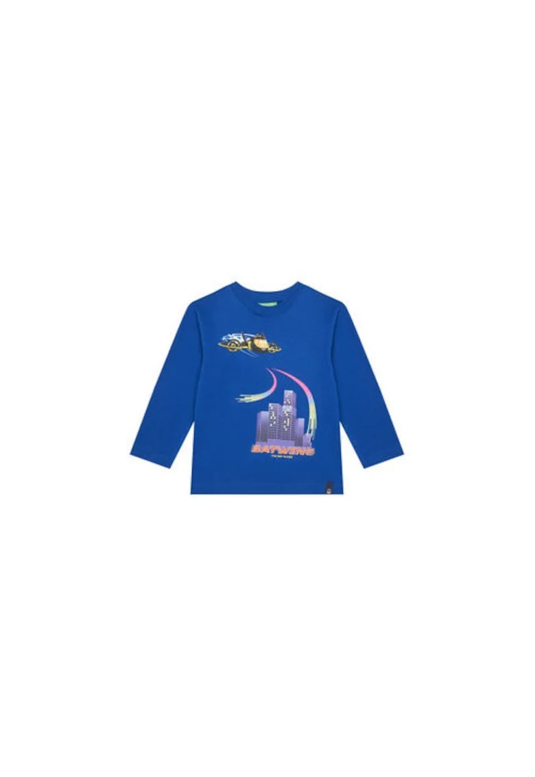 Bluza copii,  albastru, 100% bumbac,