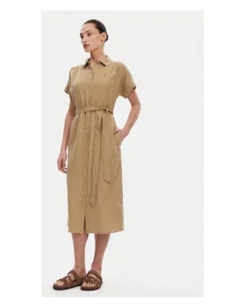 Rochie camasa Dama,  bej, 100% in