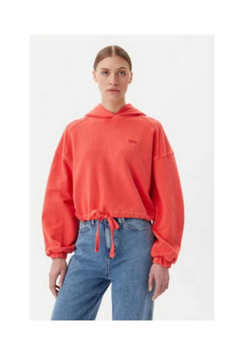 Bluza dama,  Portocaliu, 100% bumbac