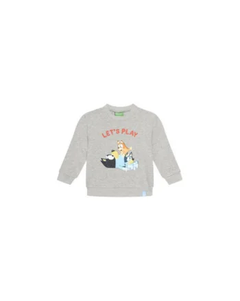 Pulover copii,  gri, 100% bumbac organic
