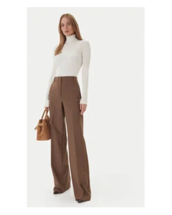 Pulover Dama,  Ecru, 63% viscoza, 37% poliamida,