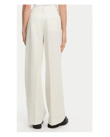 Pantaloni de dama,  poliester, bej,