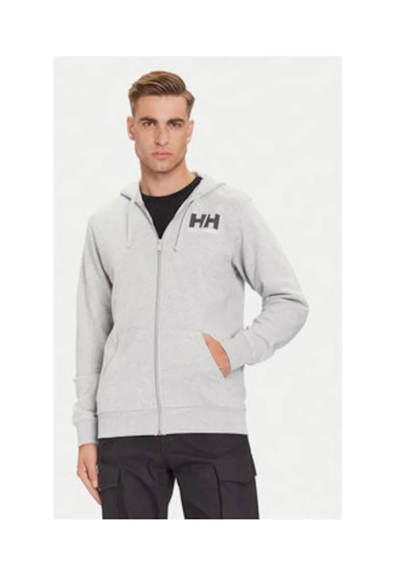 Hanorac barbati,  gri, 100% bumbac,