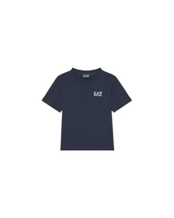 Tricou  Emporio Armani, bleumarin, bumbac, Bleumarin