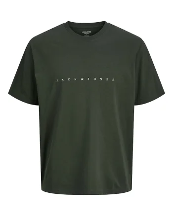 Tricou Barbati, Jack Jones, Verde, 100% bumbac