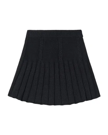 Fusta Fata,  Acril, Negru, 12Y