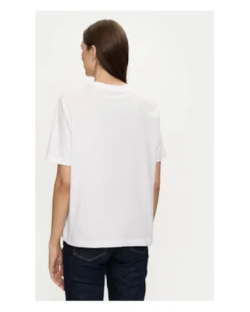 Tricou Dama,  bumbac, alb,