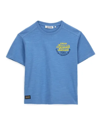 Tricou Baiat,  Albastru, 100% bumbac, 11/12Y