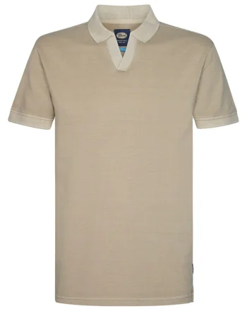 Tricou barbati,  bumbac 100%, bej,