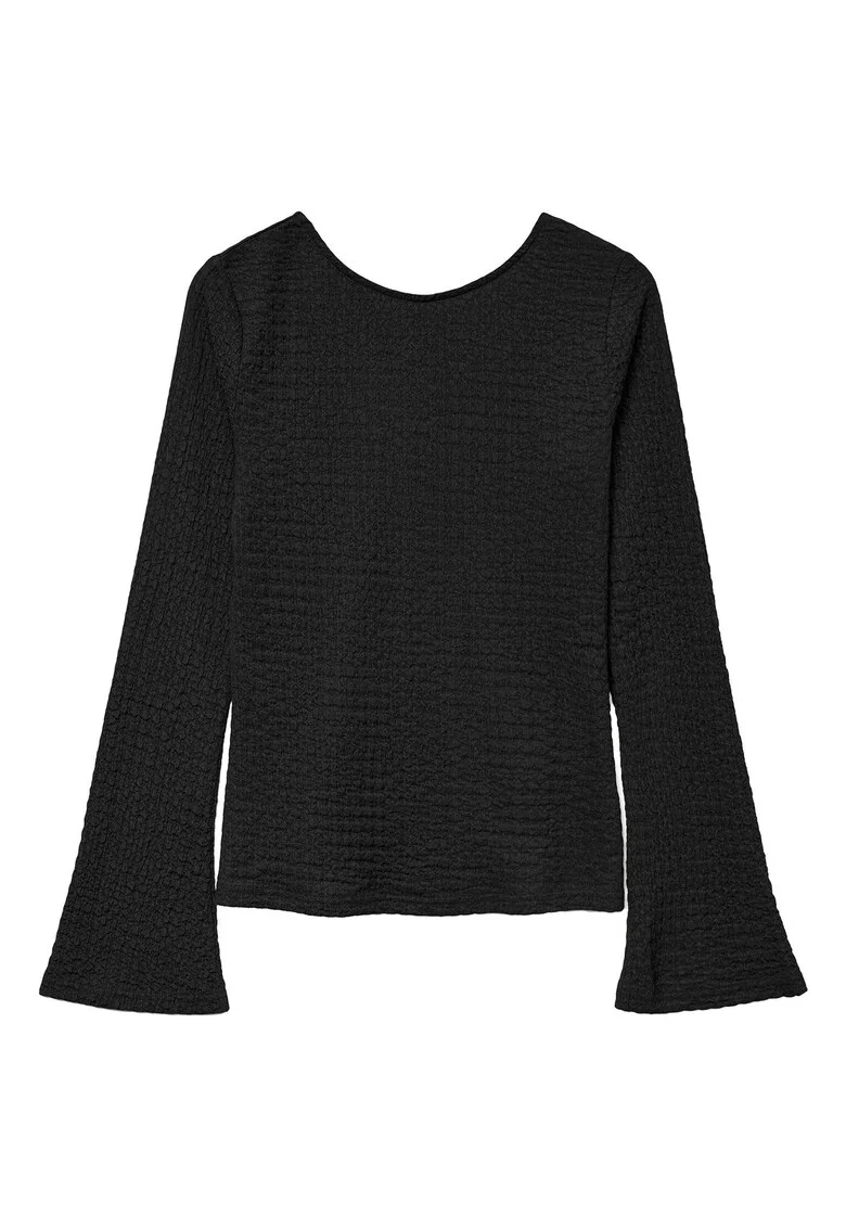 Bluza dama,  poliester/elastan, negru