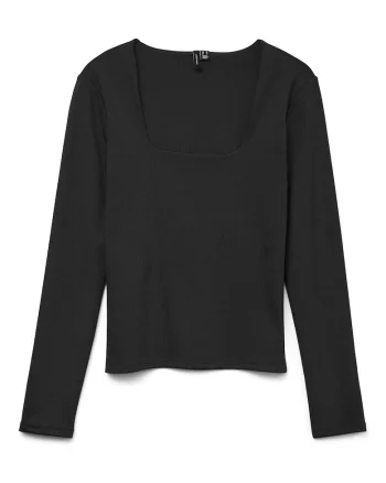 Bluza dama,  poliester/elastan, Negru