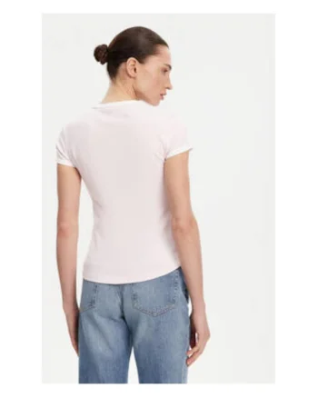 Tricou Dama,  Roz, 100% bumbac,