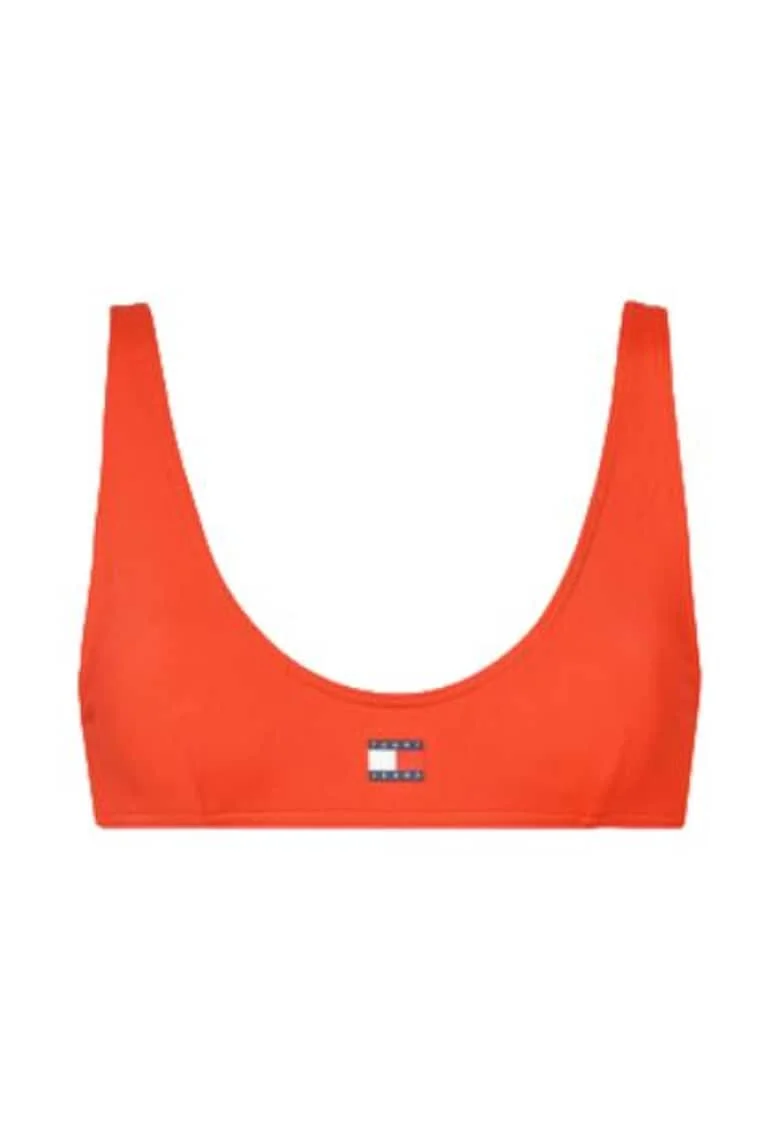 Top de baie dama,  Rosu, Poliamida/Elastan,