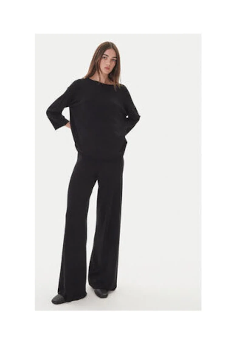 Pulover Dama,  viscoza, negru