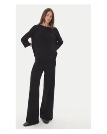 Pulover Dama,  viscoza, negru
