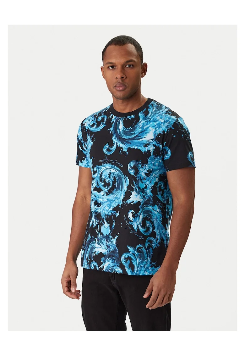 Tricou  Bumbac, Albastru