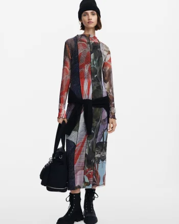 Rochie maxi cu model divers Carson