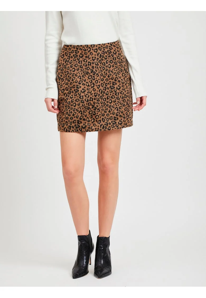 Fusta cu animal print Junila