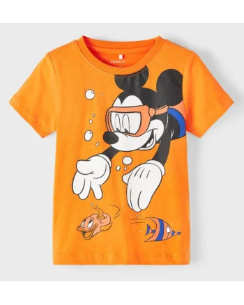 Tricou cu imprimeu cu Mickey Mouse,