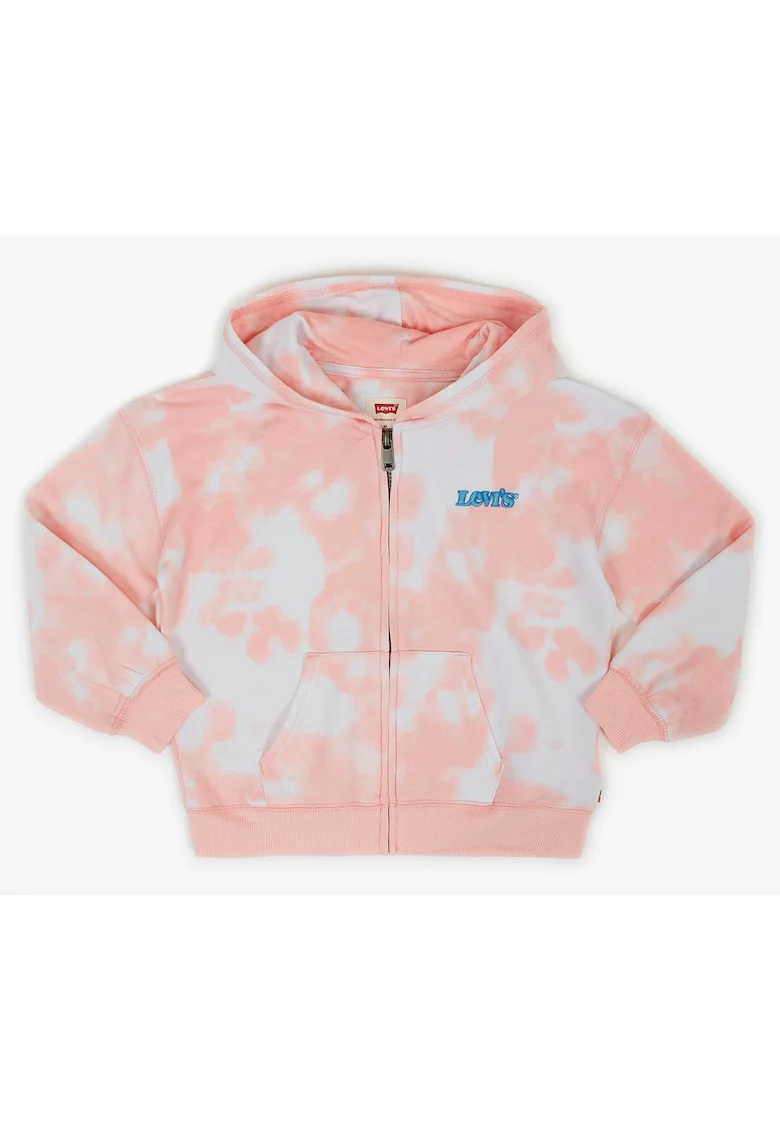 Hanorac tie-dye din amestec de modal,